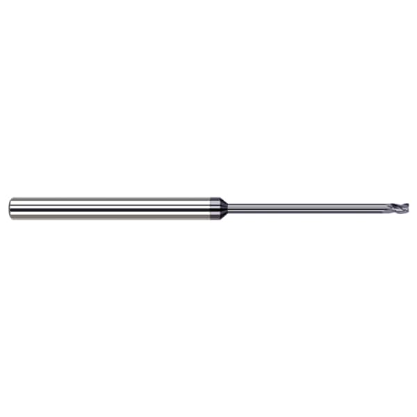 End Mill for Medium Alloy Steels - Corner Radius, 2.000 mm
